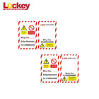 Loto Locks And Tags Lockout Safety Tags Plastic Sealed ISO9001 Approved