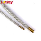 Security Adjustable Cable Lockout Device Wire Safety Steel Cable Lockout With 2m Length