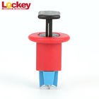 Safety Electrical Miniature Nylon Circuit Breaker Lockout Device With Long Life Time