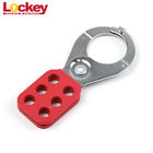 1 Inch And 1.5 Inch Safety Lockout Hasp , Stainless Steel Lockout Hasp With Hook