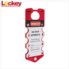 Writable Labeled Loto Aluminum Master Lock Lockout Hasp Labels Can Be Write