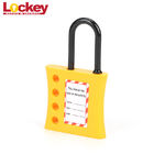 Thin Nylon Roostproof Safety Lockout Hasp Applied To 3 - 6mm Lock Hole