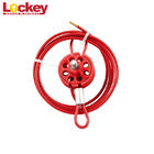 Wheel Type Cable Lockout Device Loto Lock Body Accepts Up To 8 Padlocks