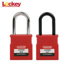 OEM Plastic Shackle Keyed Alike Safety Lockout Padlock With Master Key
