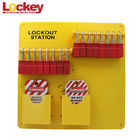Combination Abs Open Padlock Hasp Lockout Station Board
