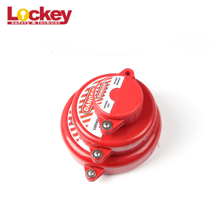 Air Source Valve Handwheel Lock , Universal Loto Devices For Valves Customized Color