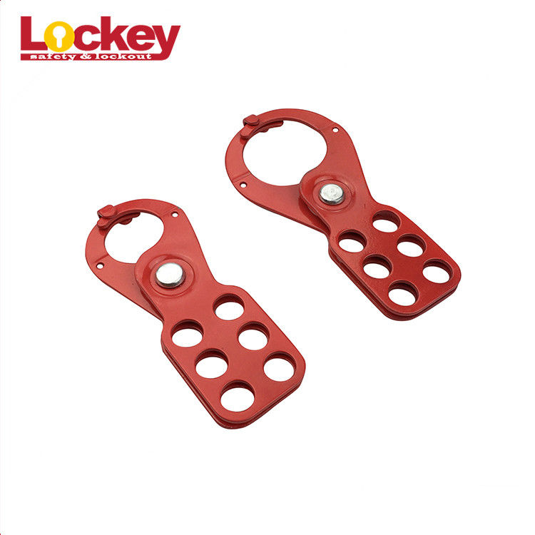 Double - End Steel Master Lock Padlock Hasp Six Holes OHSAS18001 Certification