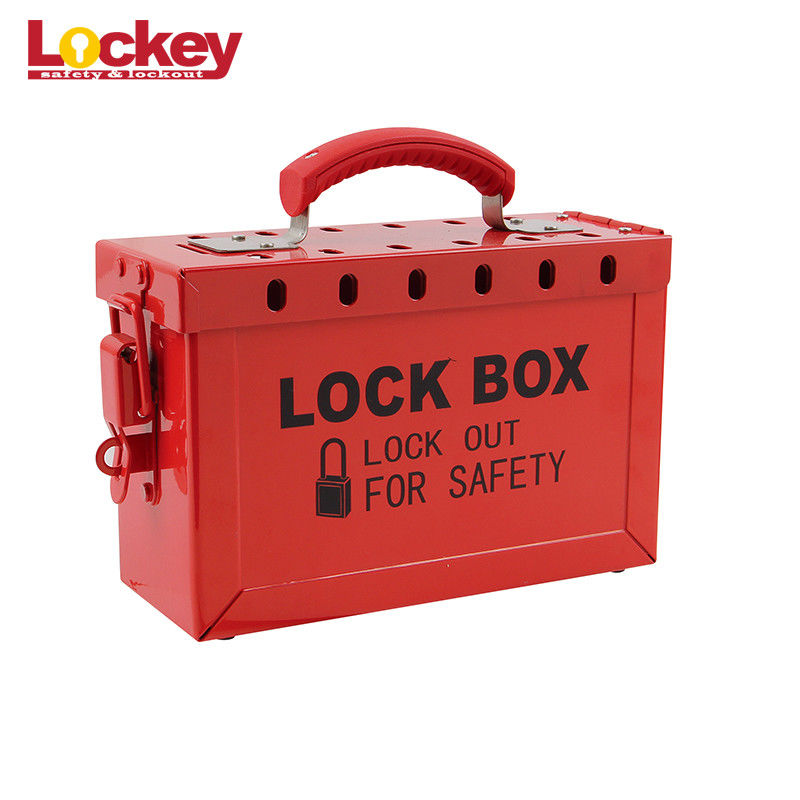 Master Lock Group Loto Box Cabinet Stainless Steel Nylon Handle For 13 Padlocks