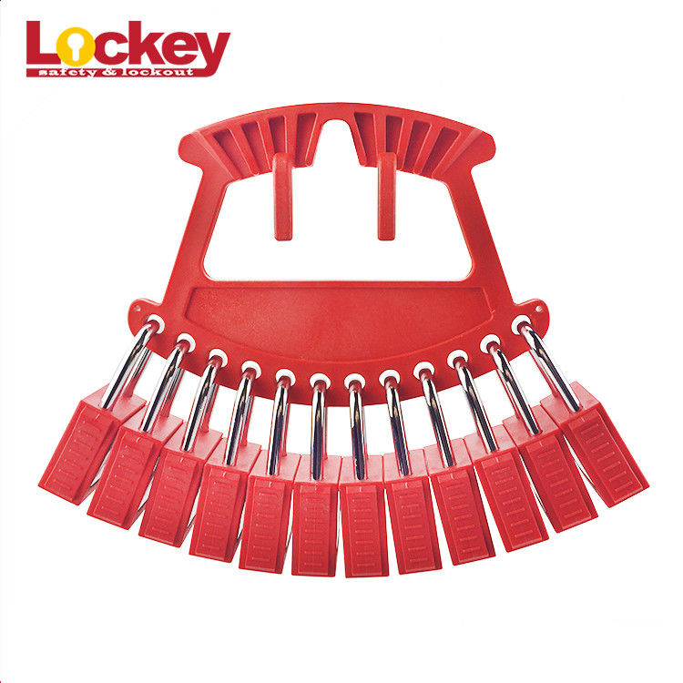 Durable Lockout Tagout Storage Cabinets Portable Padlock Handy Rack
