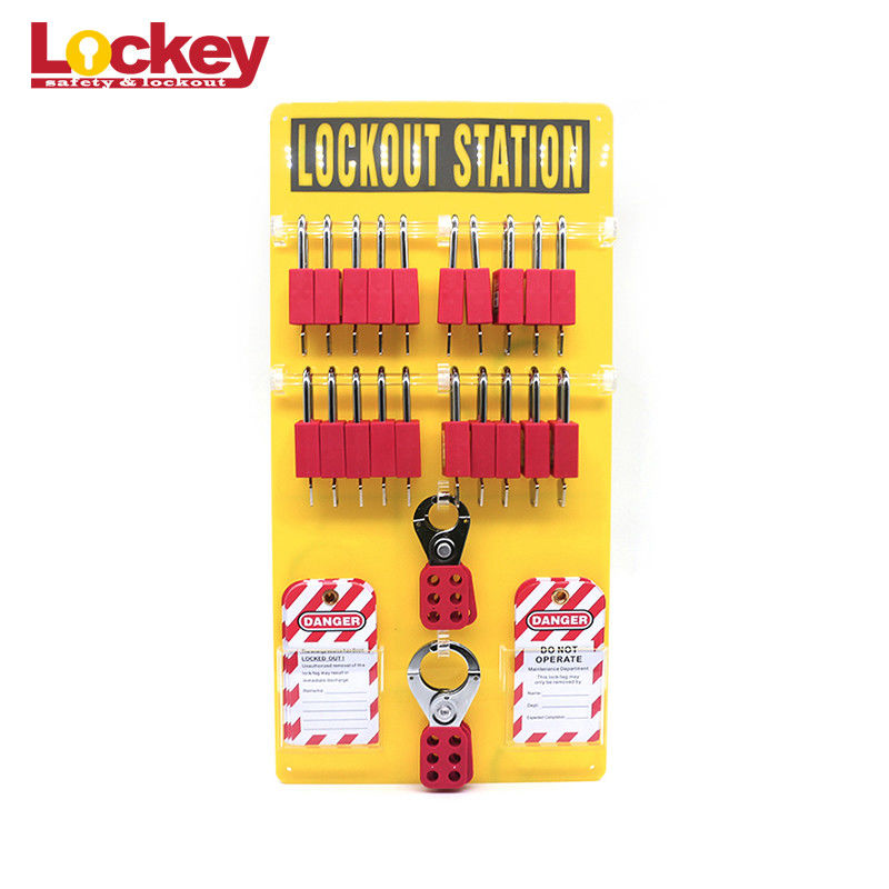 Safety Electrical Lockout Kit Acrylic 20 - Lock Padlock Lockout Station