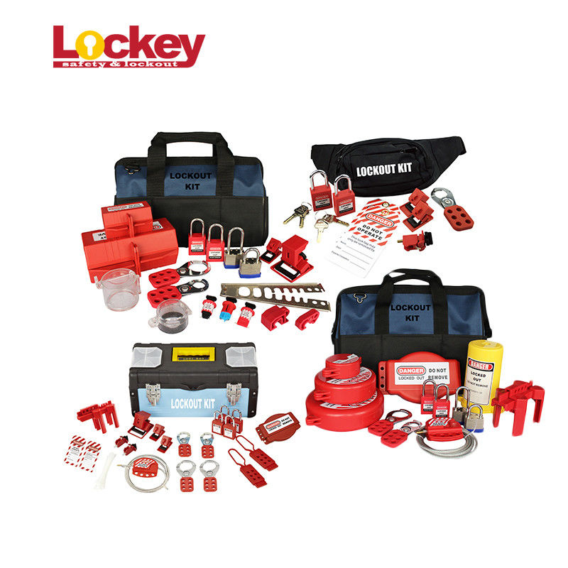 Combination Safety Portable Group Electrical Lockout Kit Loto Tagout Devices OEM