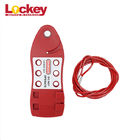 Fish - Shaped Cable Lockout Tagout Devices Stainless Steel Cable Security Lockout