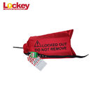 China Security Durable Fabric Red Crane Controller Lockout Bag Safety
