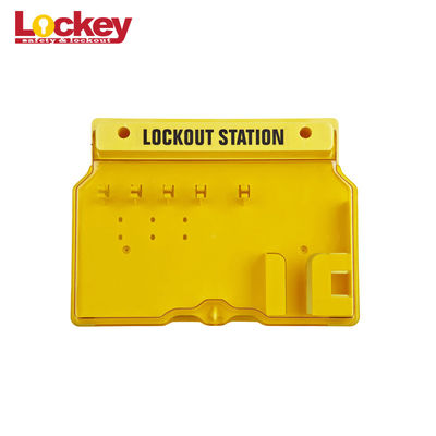 4 Lock Electrical Lockout Station Board Loto Box Cabinet Customized Color