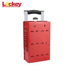 Combination Group Loto Box Red Group Lockout Tagout Boxes Station Wall Mounting