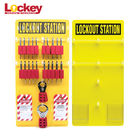 CE Lock Out Tag Out Wall Mount Kits Lockout Station Brady With Acrylic Lock Rails