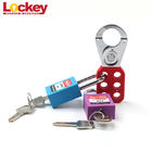 Master Steel Lockout Hasp Industrial Insulated Electric Power Safety Lock