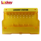 Large Combination 20- Lock Safety Lockout Station PC Loto Padlock Station With Cover