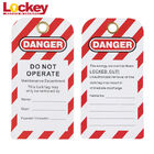 Industrial Inspection Safety Mcb Lock Loto Tag for Valve Signs Isolation Lockout