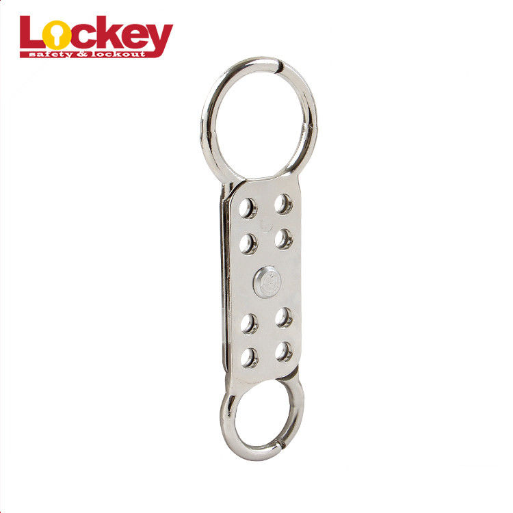 8 Lock Safety Lockout Hasp Double - End Aluminum Lockout Tagout Hasp