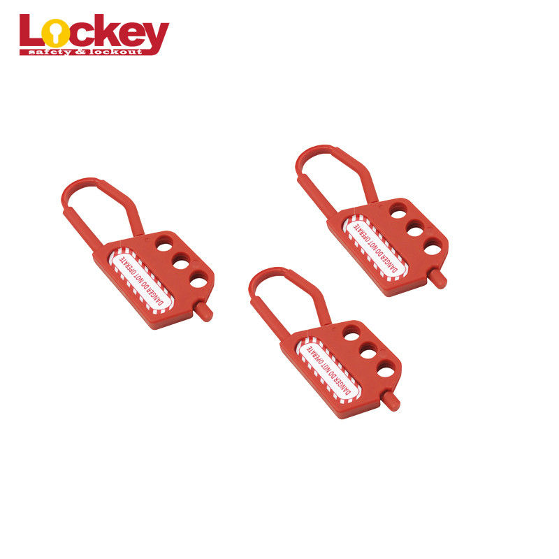 Plastic Hasp Safety Lockout Hasp 3 Holes 9mm × 190mm Explosion - Proof